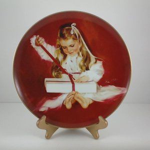 "A Gift for Laurie" 1st Issue in Children at Christmas Col.. #11664 Zolan 1981